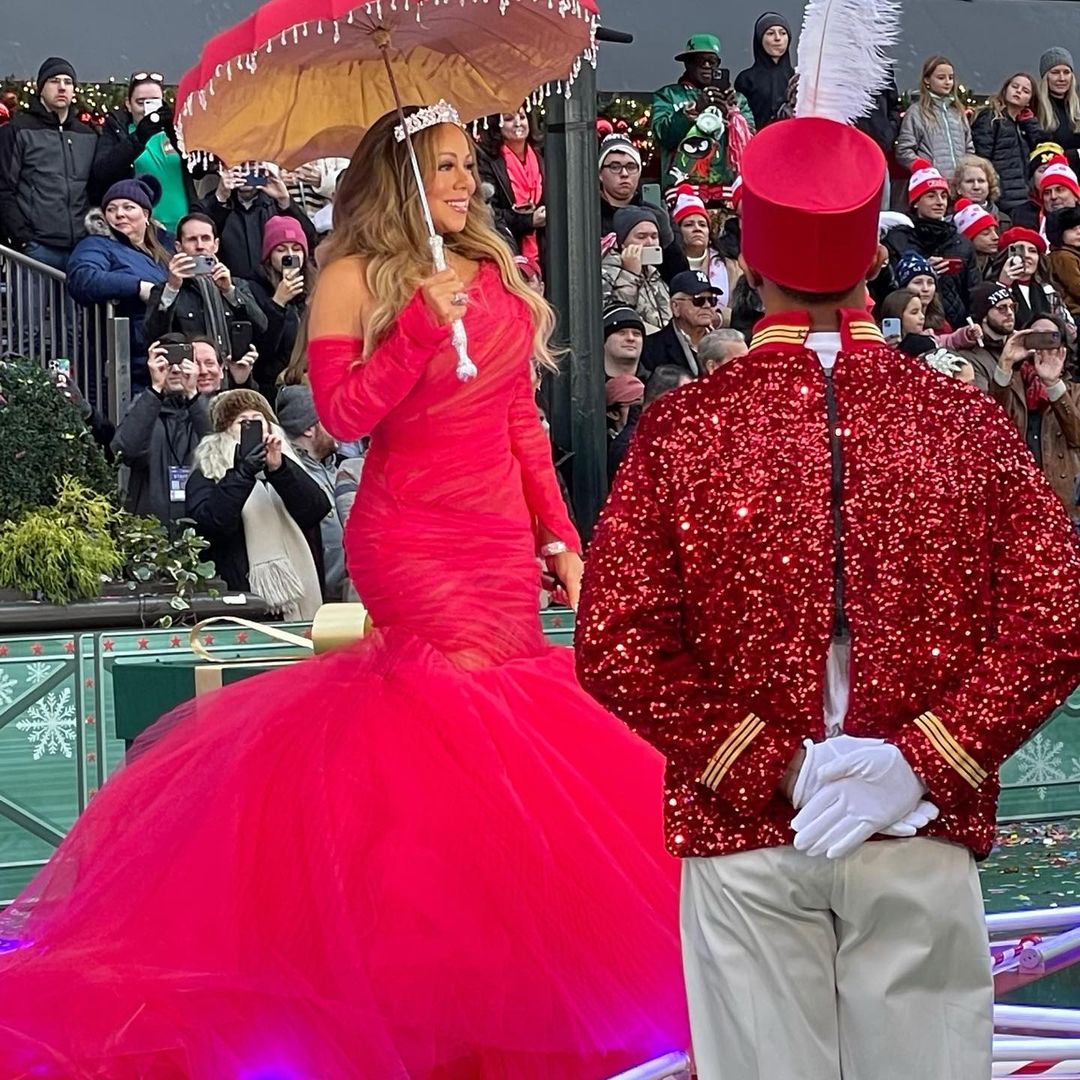 Mariah Carey at Macy's Thanksgiving Day Parade