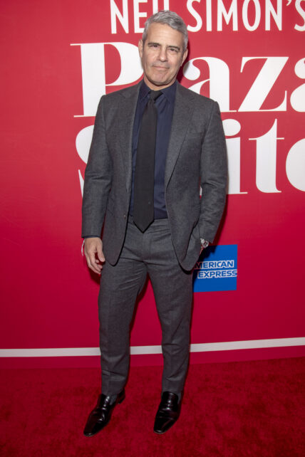 Andy Cohen at "Plaza Suite" Opening Night