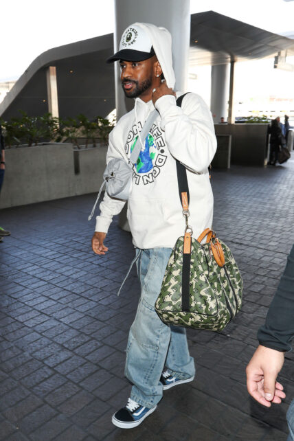 Big Sean at LAX International Airport