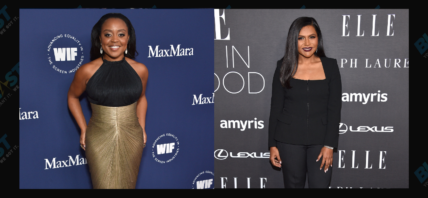 Quinta Brunson (left) and Mindy Kaling (right)