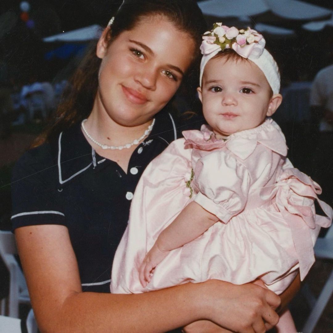Khloé Kardashian's post on her Instagram page