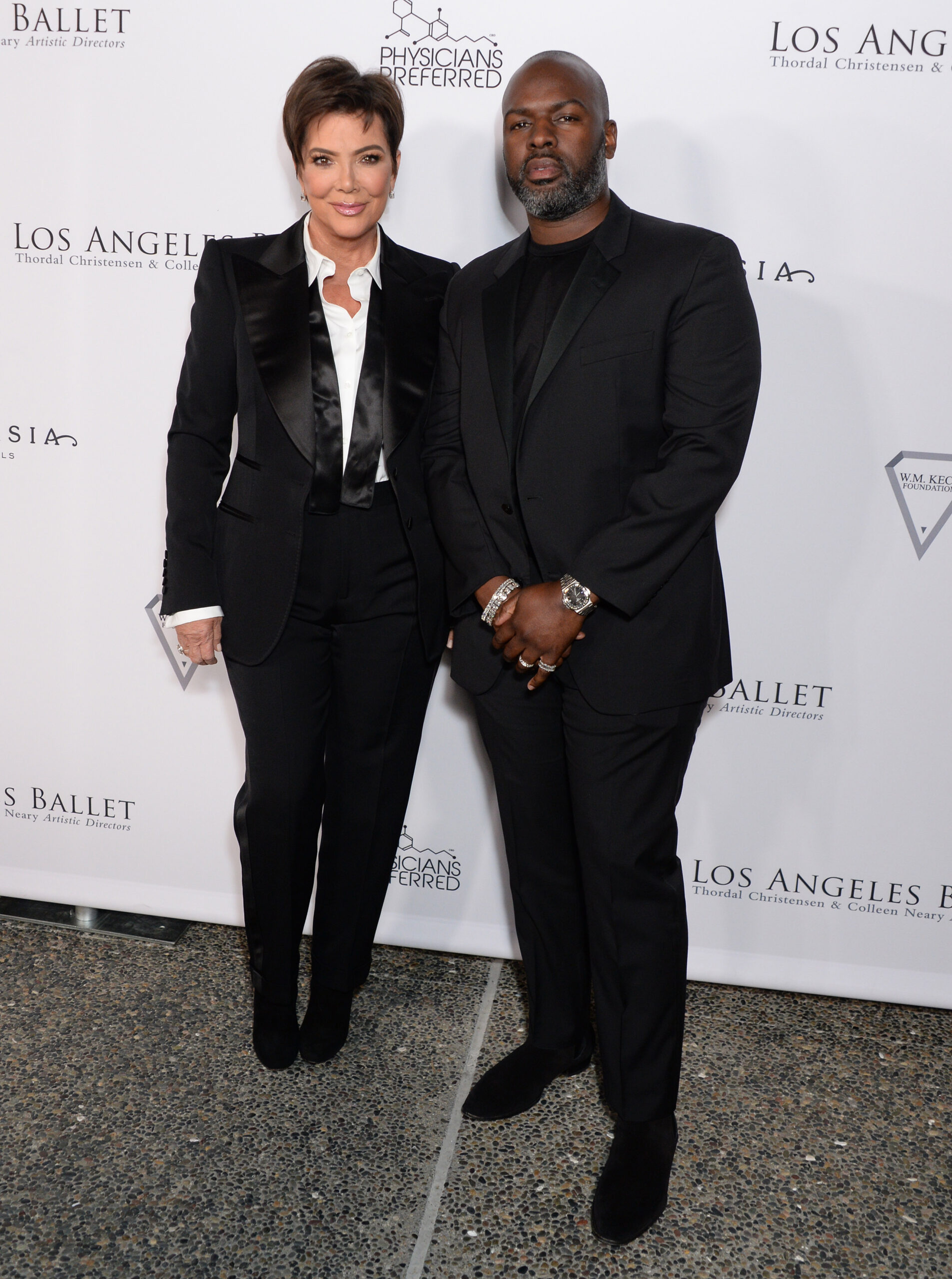 Kris Jenner and boyfriend Corey Gamble