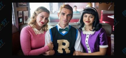 Lili Reinhart, KJ Apa, Camila Mendes in Riverdale