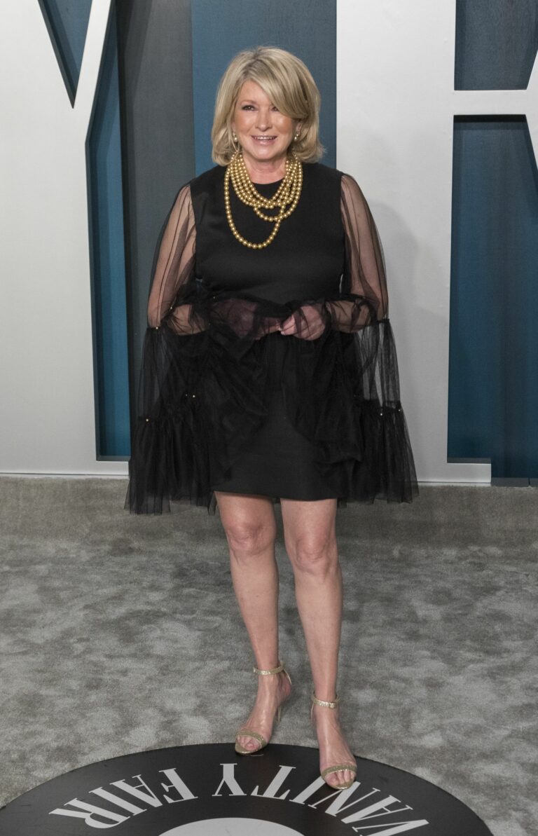 Martha Stewart at the Vanity Fair Oscar Party