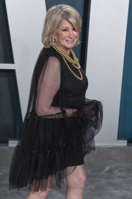Martha Stewart at the Vanity Fair Oscar Party