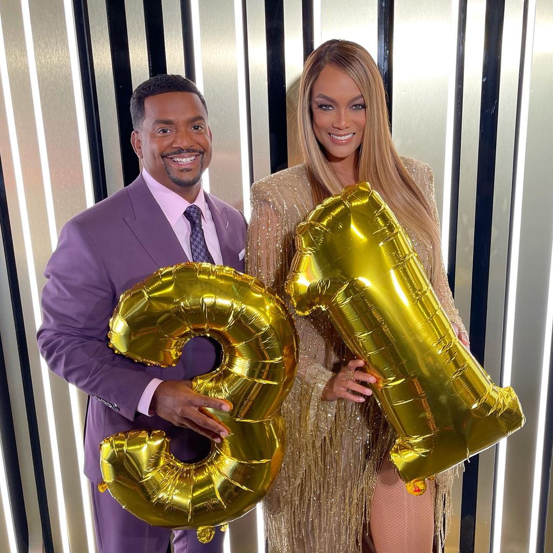 Tyra Banks and Alfonso Ribiero Dancing With the Stars