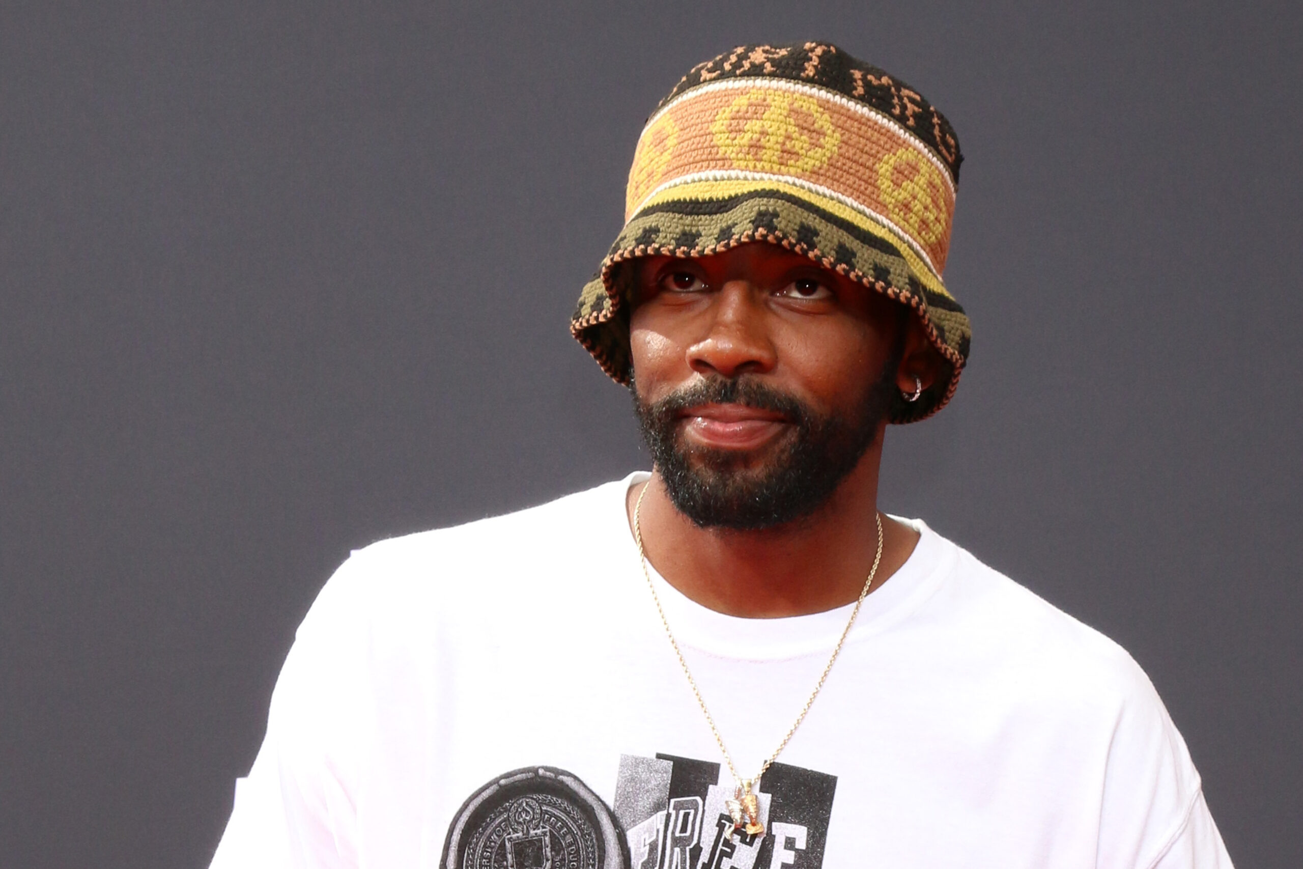 Kyrie Irving at the 2022 BET Awards 