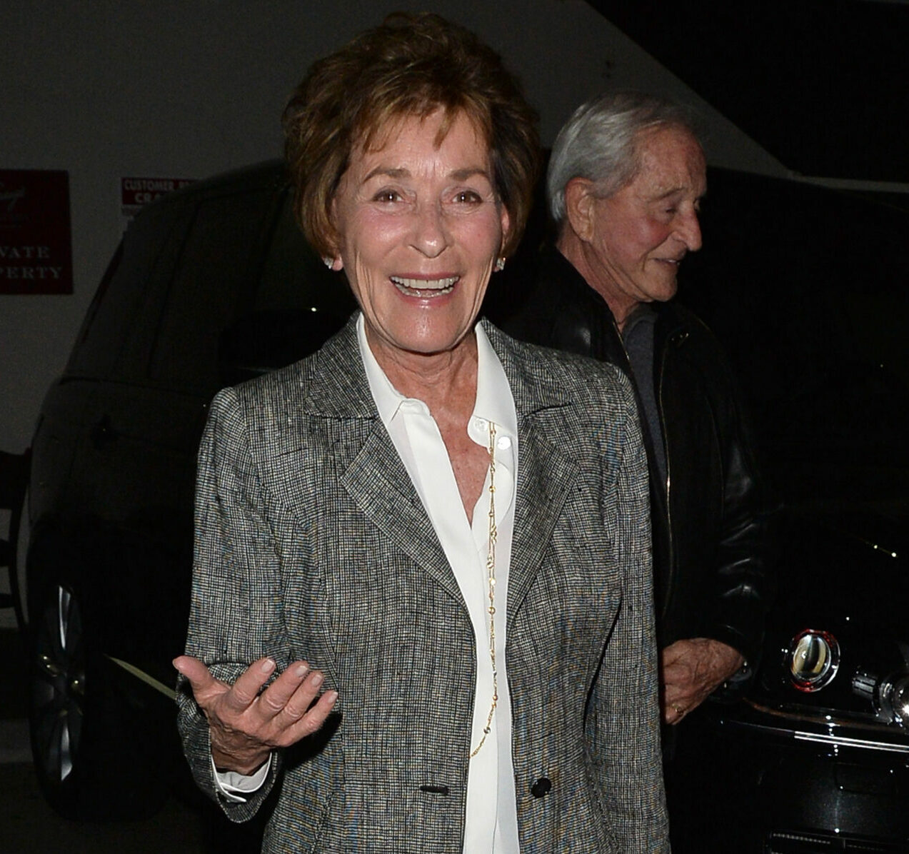 Judge Judy Tenuta Has Dinner at Craigs