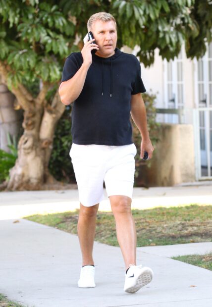 Chrisley Knows Best star Todd Chrisley gets a parking ticket in LA