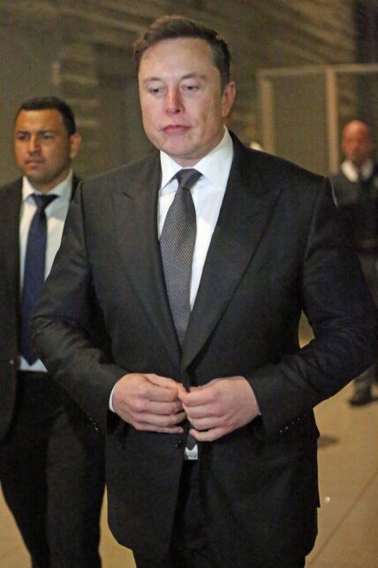 Elon Musk seen leaving Federal court in Los Angeles Elon Musk Takes the Stand in Lawsuit Accusing Him of Defamation Over Pedo Tweet