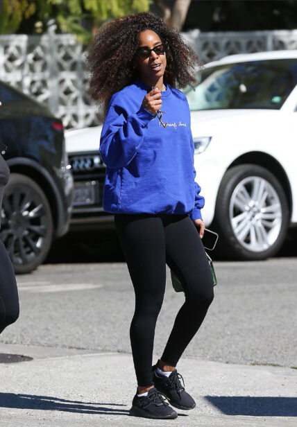 Kelly Rowland out and about in Beverly Hills
