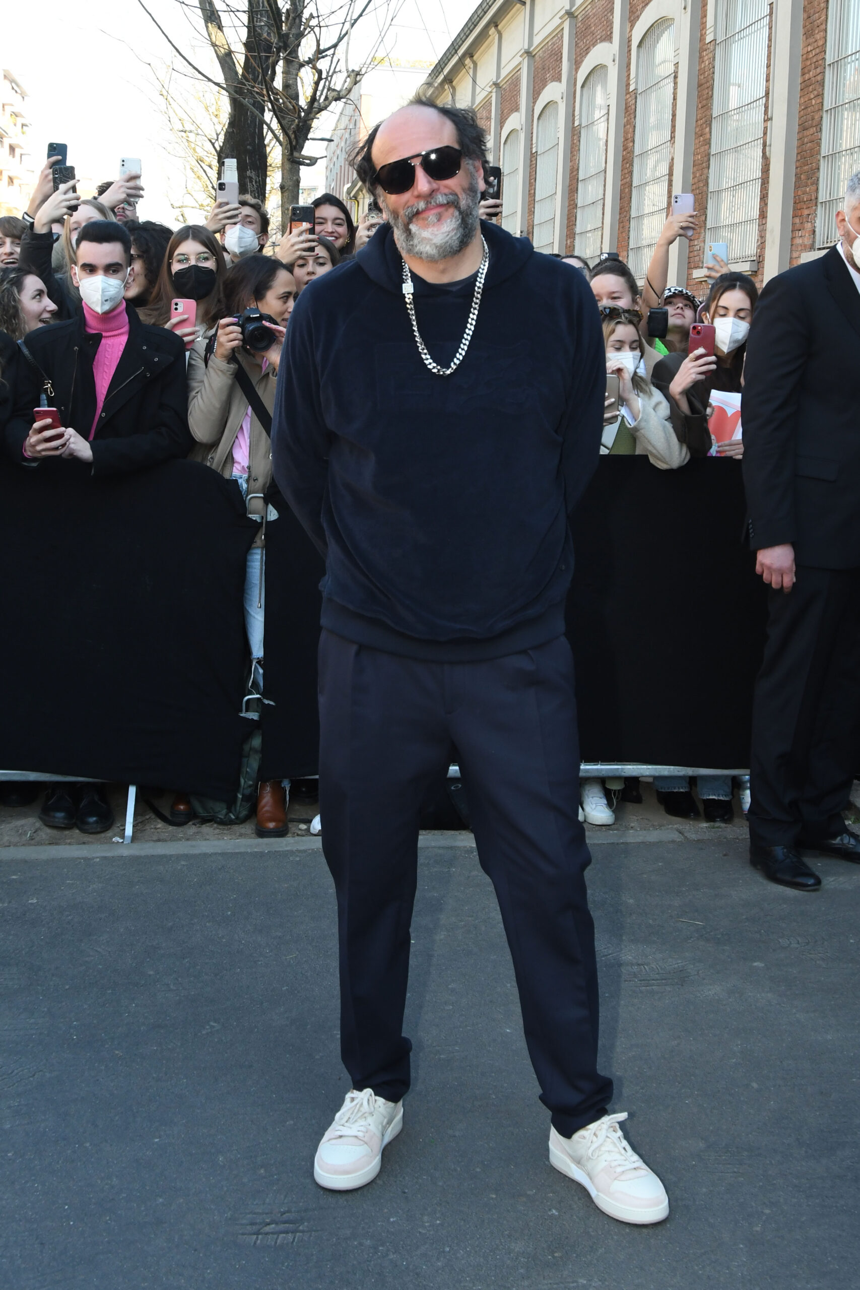 Milan Fashion Week Celebrities Arriving At The Fendi Fashion Show