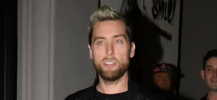 Lance Bass seen with husband and friends going to Craig apos s for dinner
