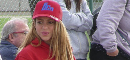 Shakira the best cheerleader for her son Milan in his last baseball match in Barcelona