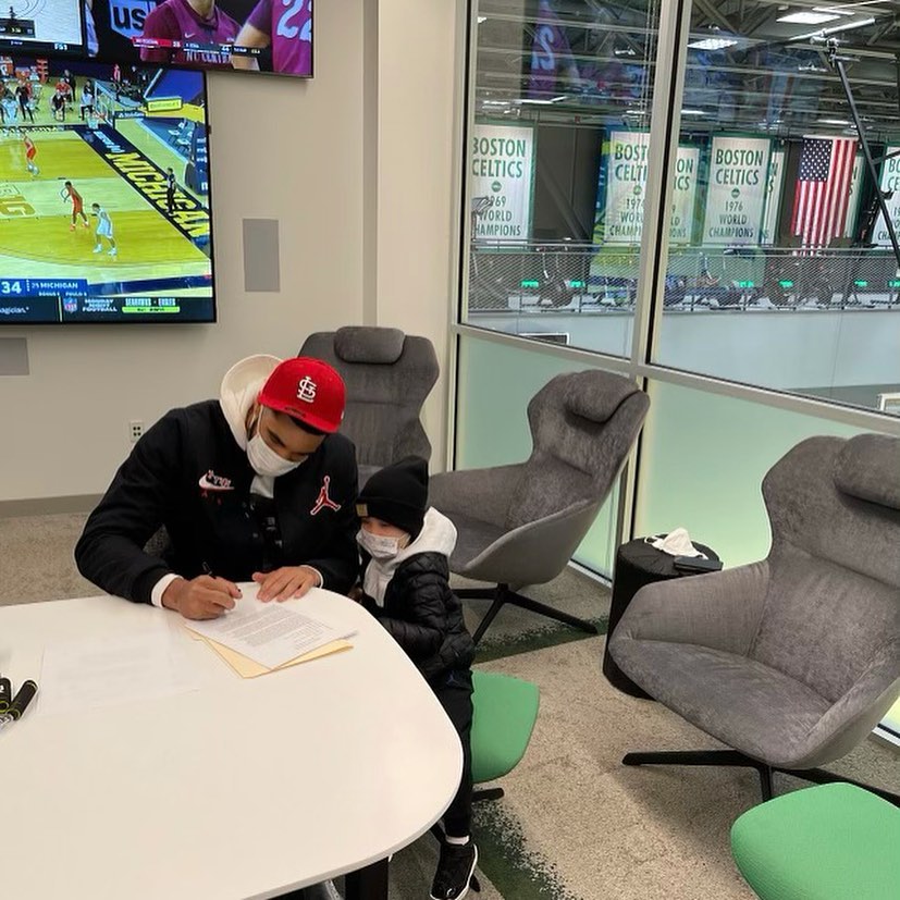 Jayson Tatum and Deuce