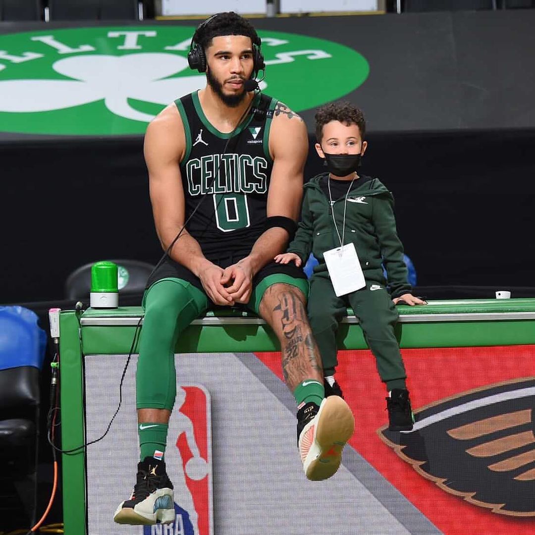 Jayson Tatum and Deuce