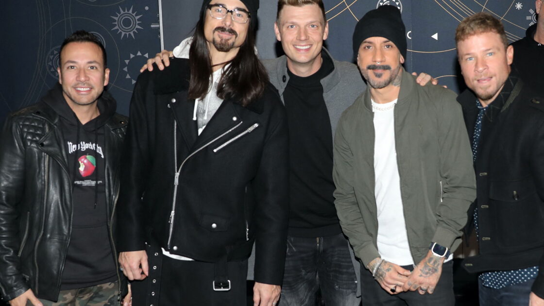 Backstreet Boys at the Empire state Building