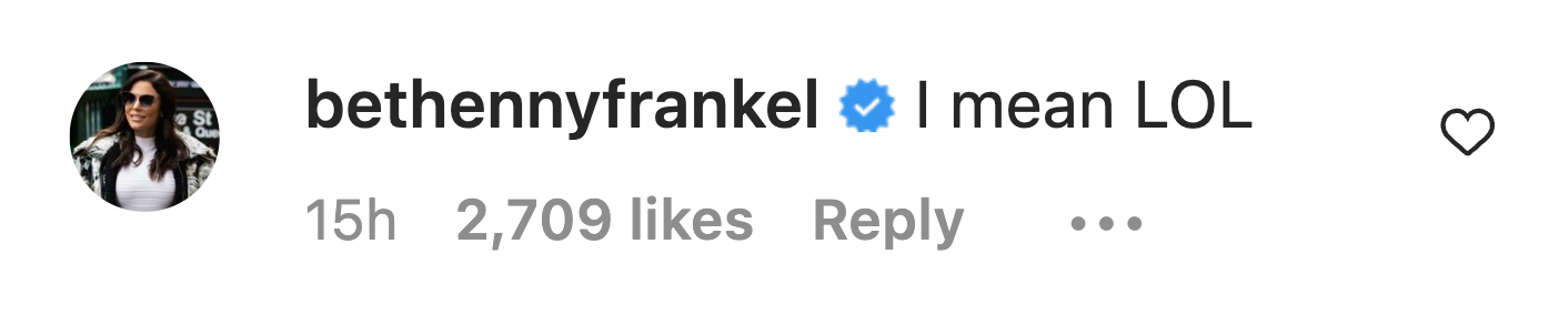 Bethenny Frankel disses Kim Kardashian