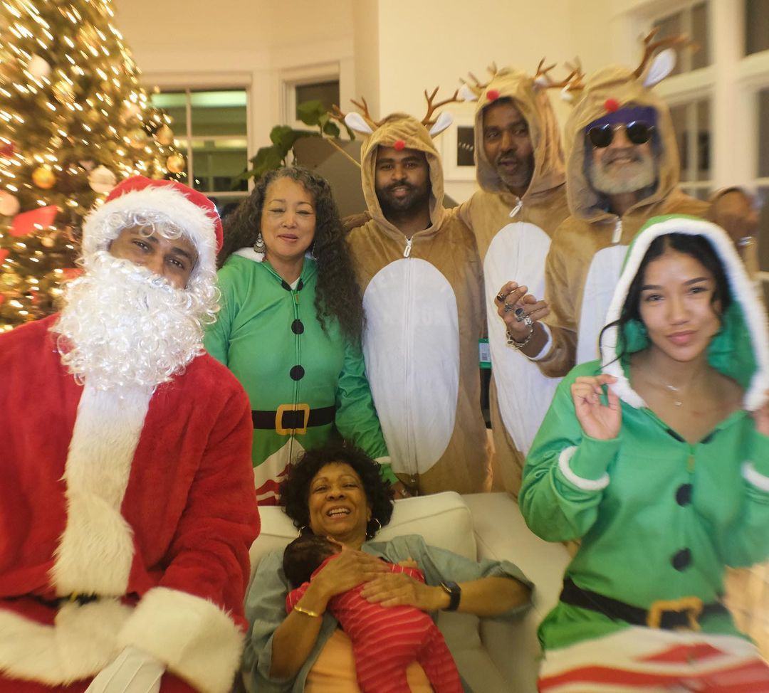 Big Sean and Jhene Aiko celebrate son's first Christmas