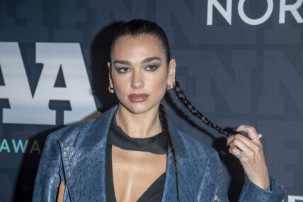 Dua Lipa at the 36th Annual Footwear News Achievement Awards