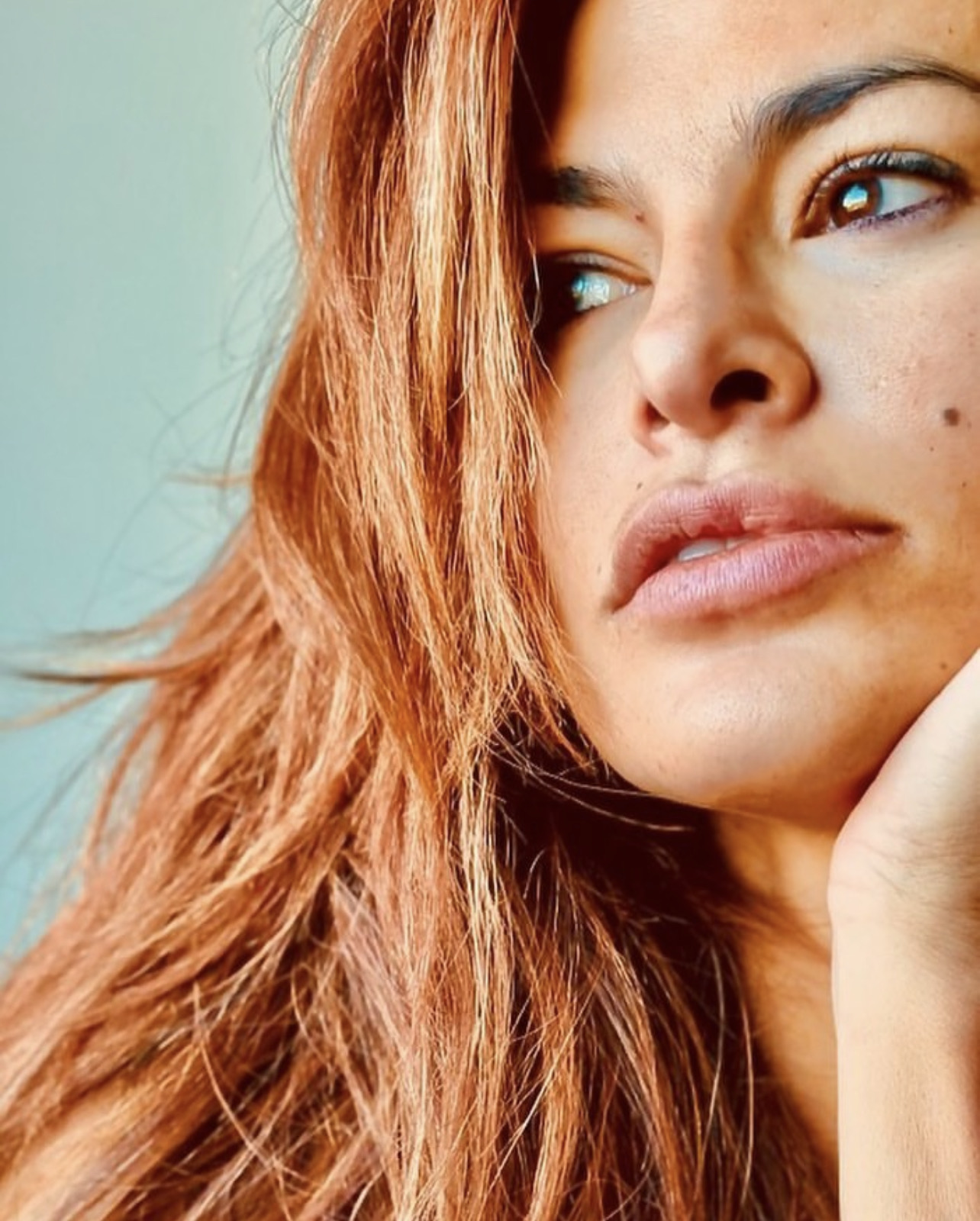 Eva Mendes' post on her Instagram page