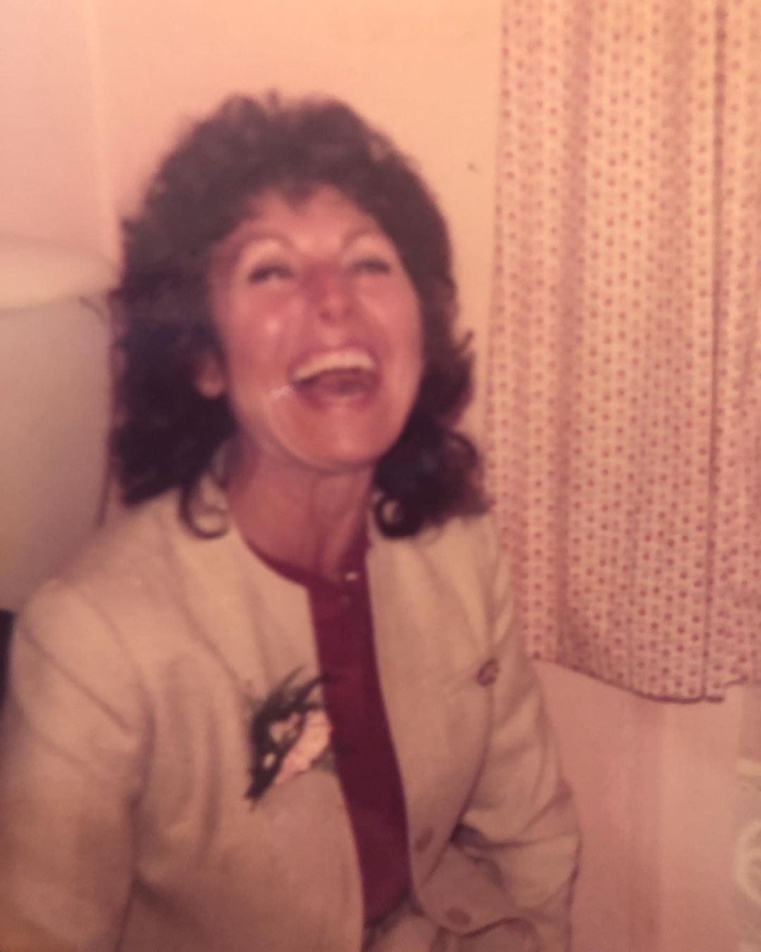 Kim Cattrall's post on her Instagram page