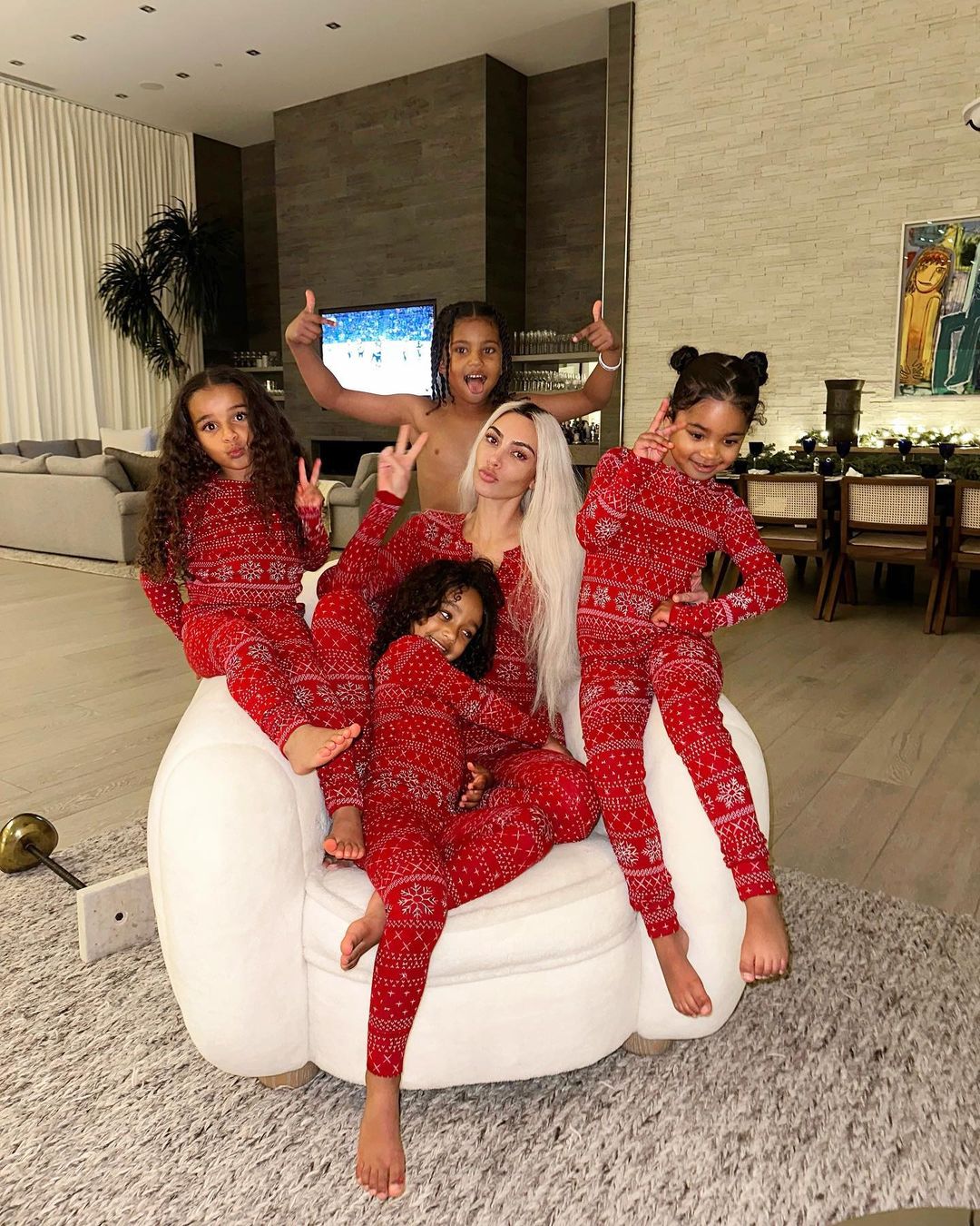 Kim Kardashian's post on her Instagram page