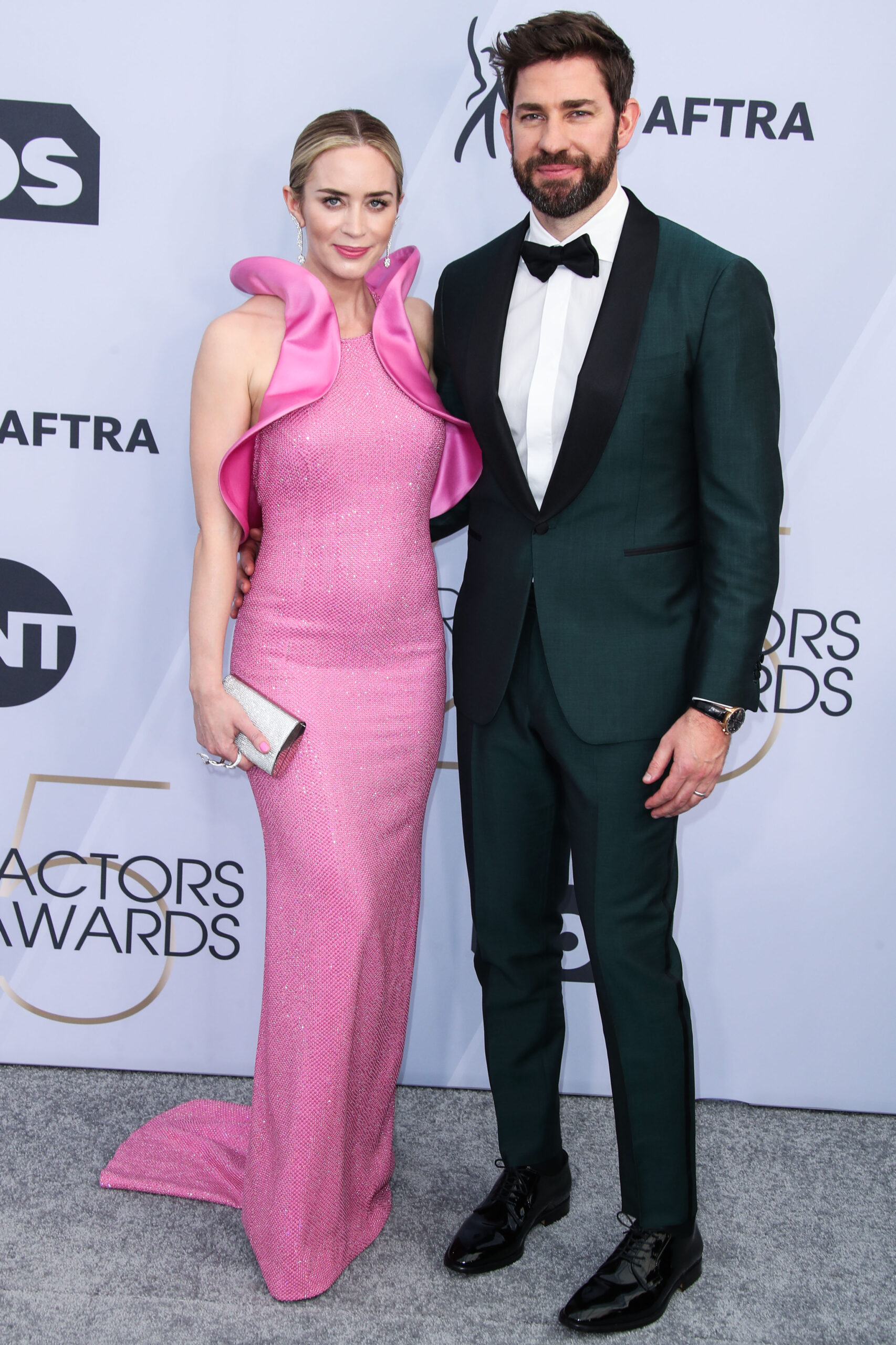 John Krasinski and Emily Blunt