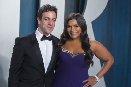Mindy Kaling and B.J. Novak