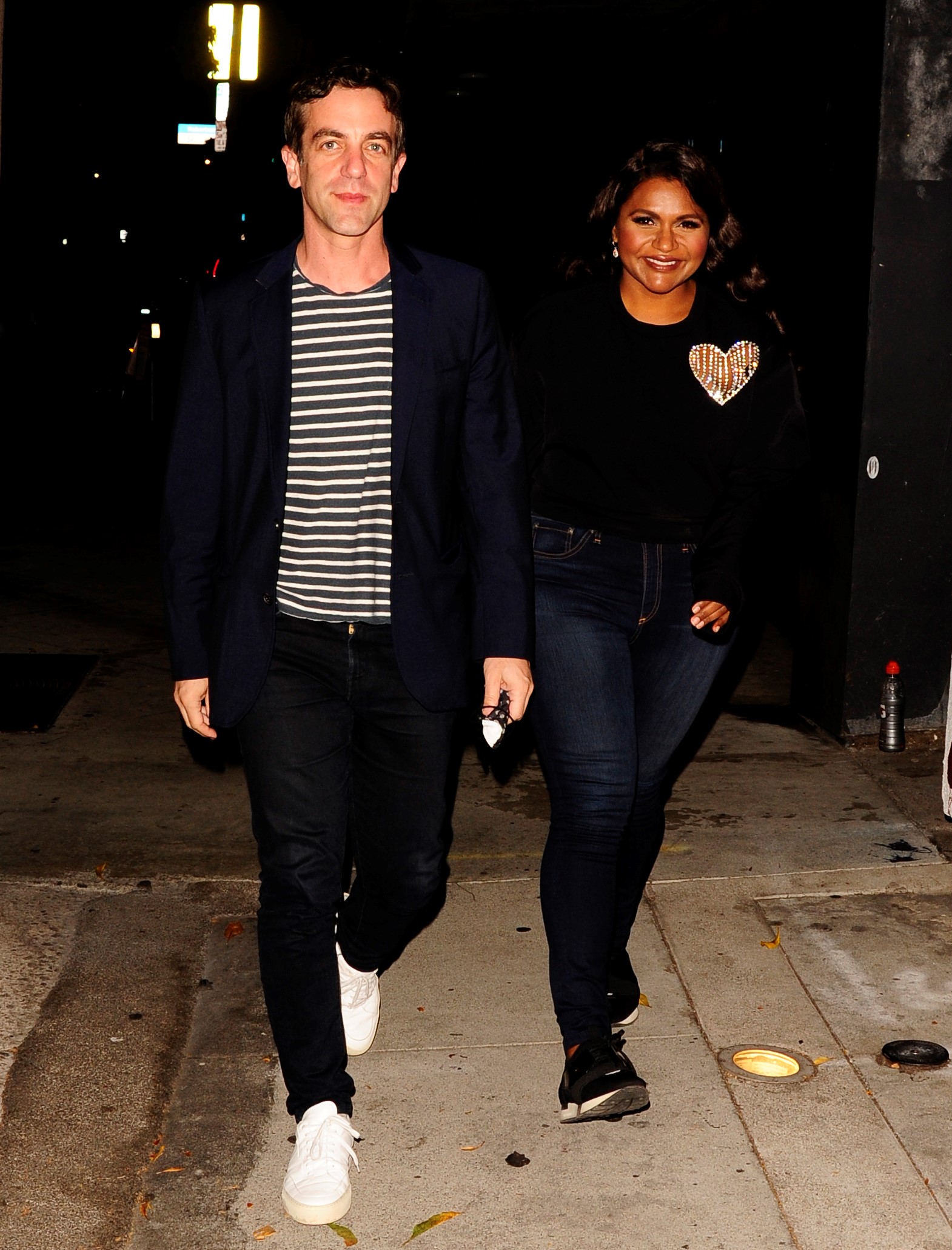 Mindy Kaling and B.J. Novak
