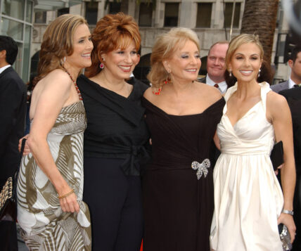 Barbara Walters and former "The View" cohosts