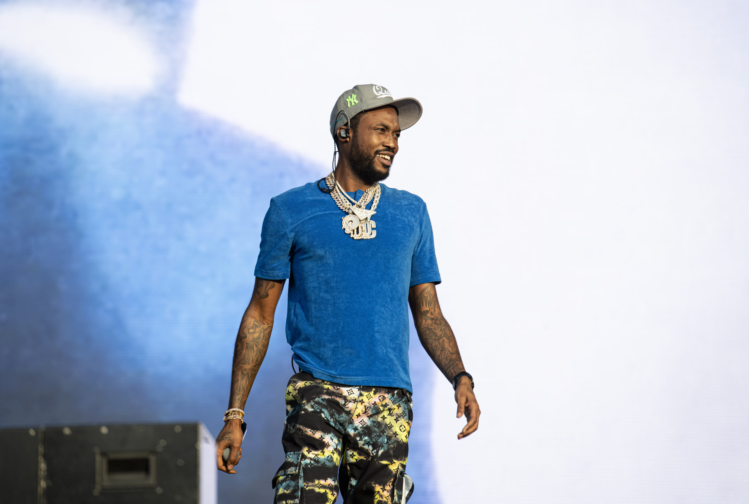 Meek Mill performing at Wireless Festival, Crystal Palace, London - Saturday 11th September 2021