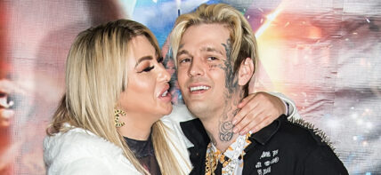 Melanie Martin & Aaron Carter at Celebrity Boxing event in Philadelphia, PA