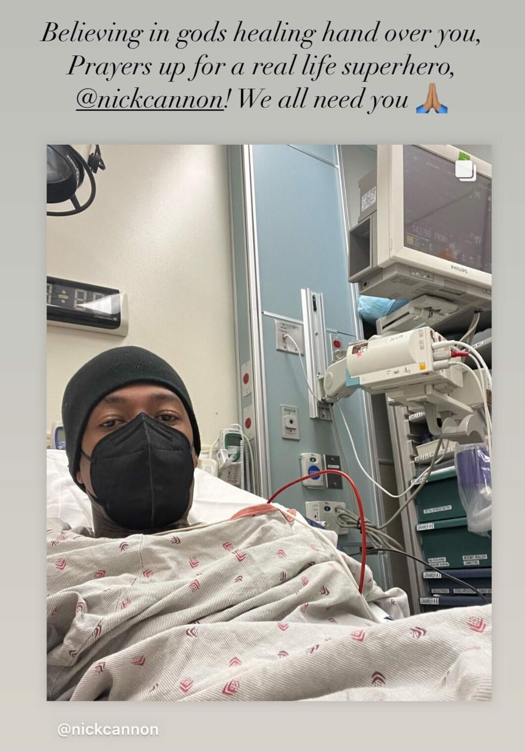 Nick Cannon Hospitalized Following Pneumonia Health Scare - 'I Don't Need Any Well Wishes'