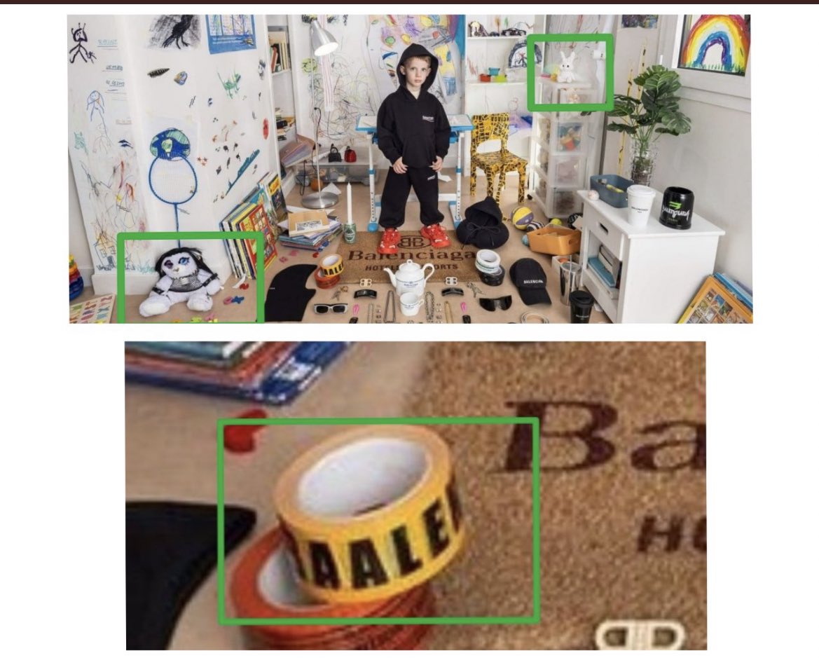 Balenciaga's Misspelled Tape Role In Condemned Child Ads Is Linked To Devil Worship, Twitter In A Frenzy