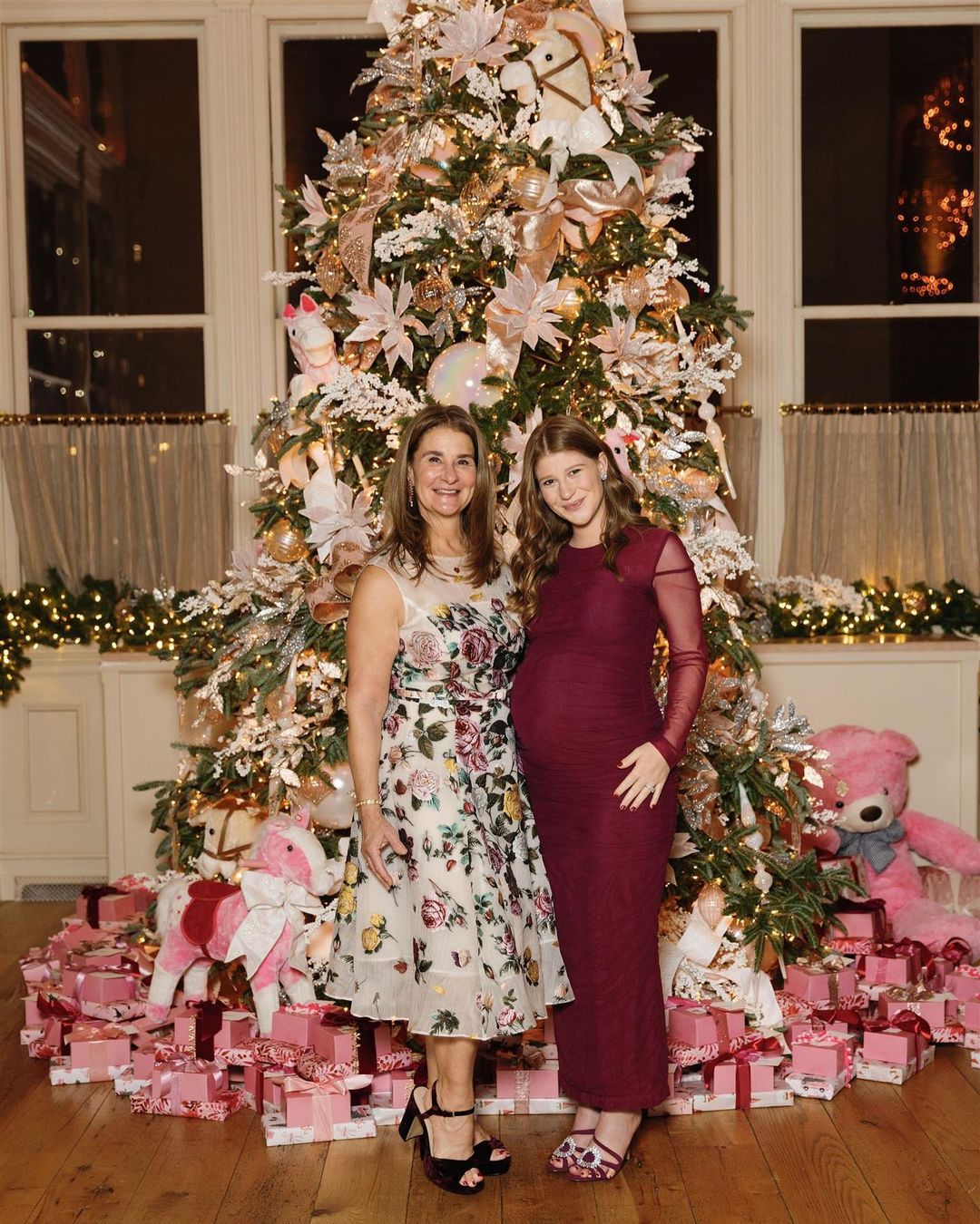 Jennifer Gates' post on her Instagram page