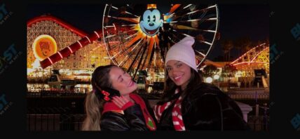 Rachel Recchia and Michelle Young visit Disneyland