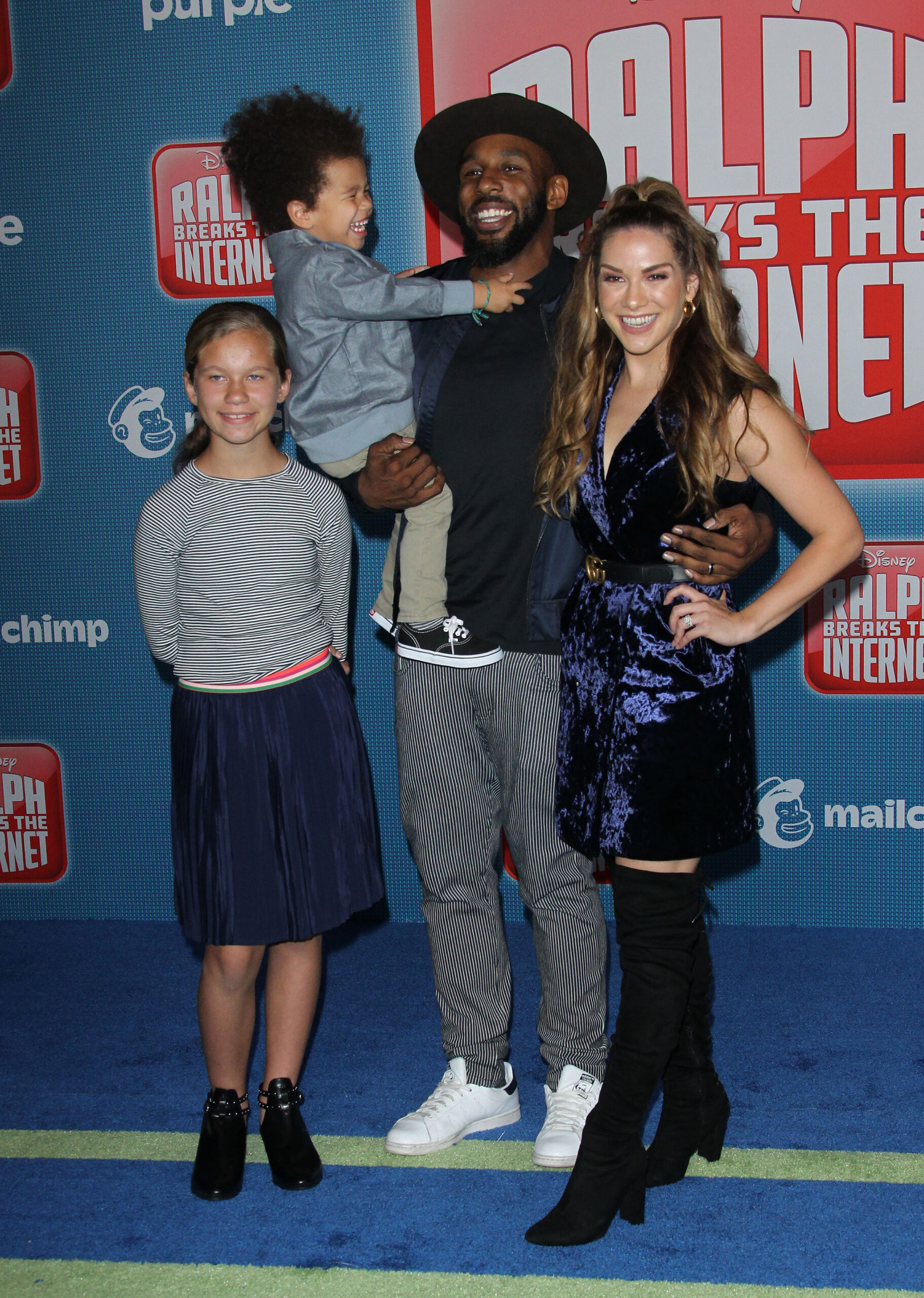 Twitch and family at Ralph Breaks the Internet