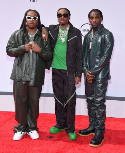 Takeoff, Quavo, Offset from Migos at Nickelodeon's Kids' Choice Awards 2019
