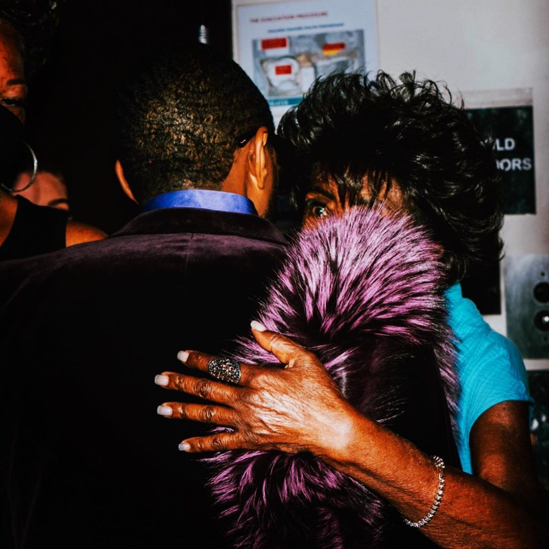 Usher's post on his Instagram page