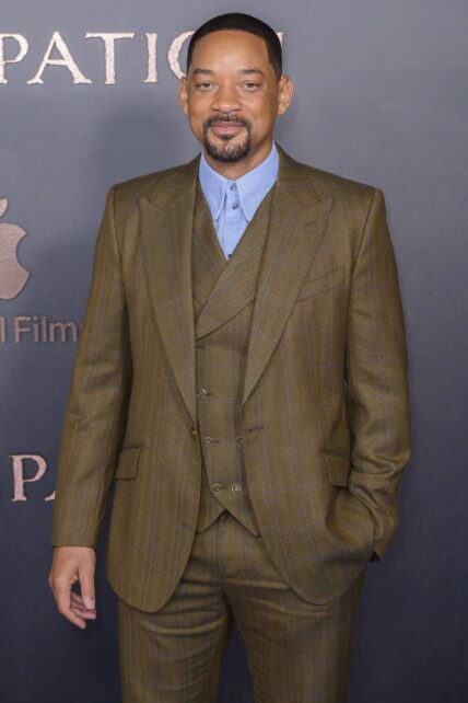Will Smith at EMANCIPATION European Premiere