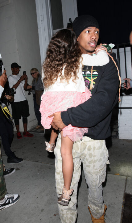 Mariah Carey and Ex Nick Cannon leave Au Fudge restaurant together