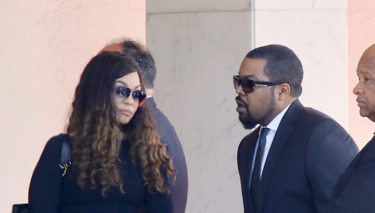 John Singleton family and friends pay tribute at private memorial