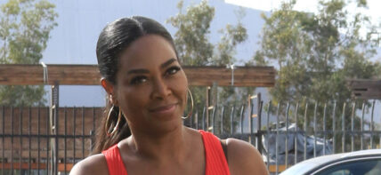 Kenya Moore heads into dance practice