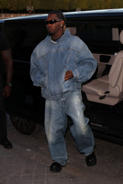 Kim Kardashian amongst other celebrities attend Balenciaga afterparty in Paris