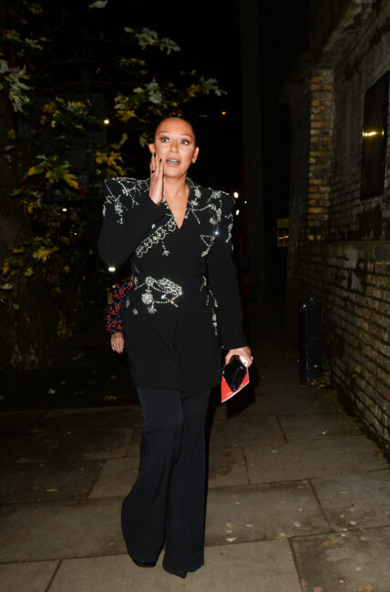 Celebrities are seen leaving The Sun apos s quot Who Cares Wins quot Awards 2022 at The Roundhouse in London