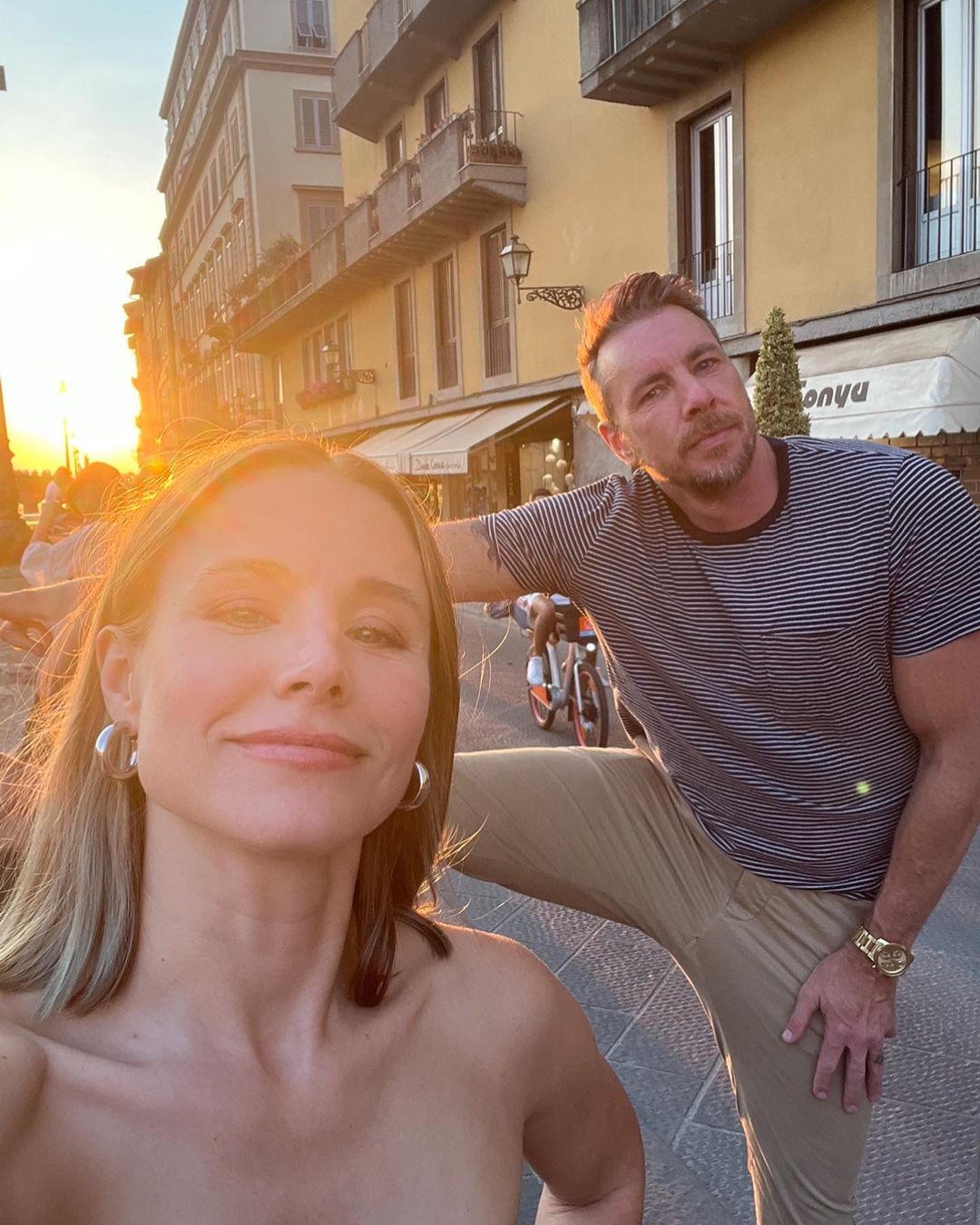 Kristen Bell and Dax Shepard