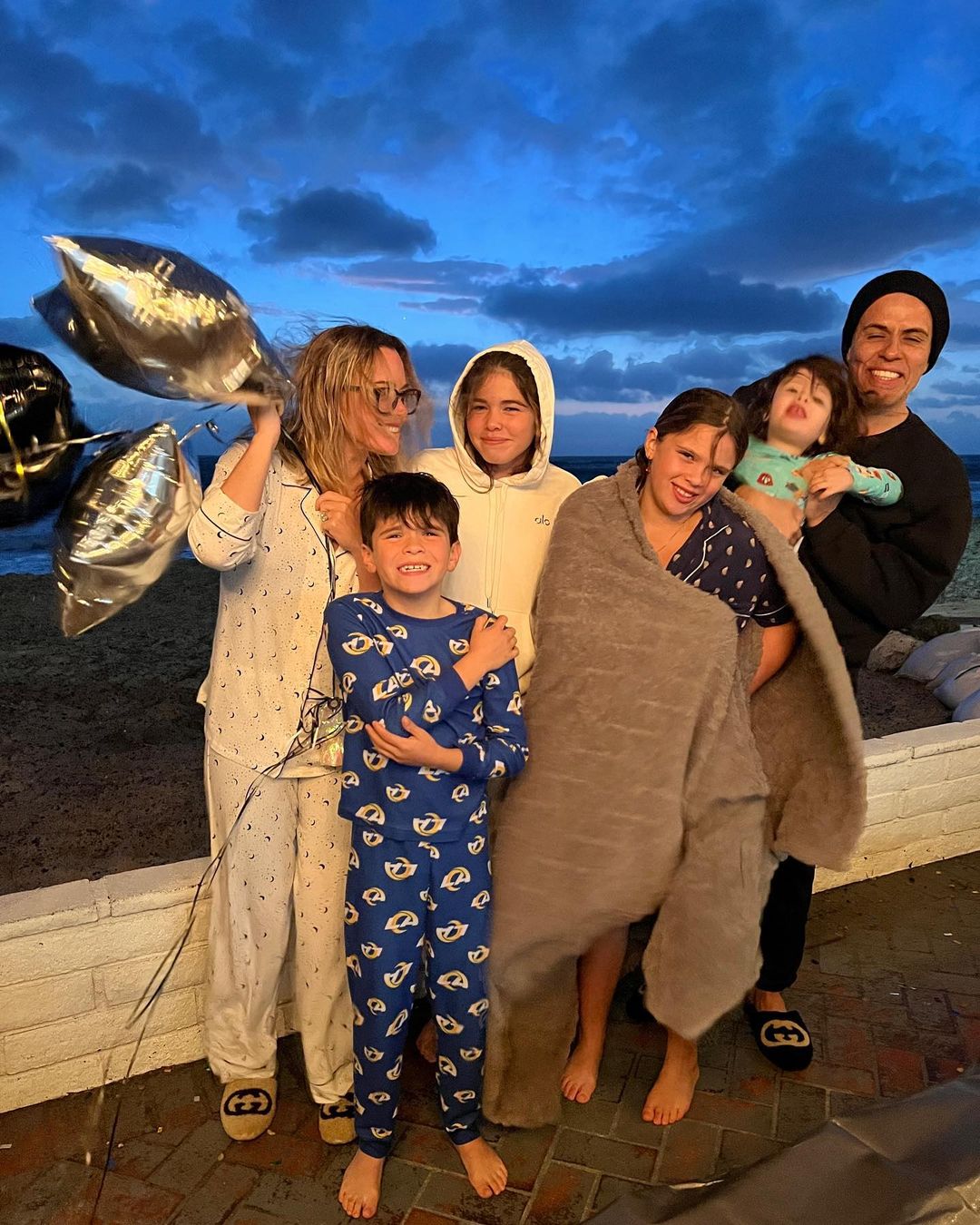 Teddi Mellencamp and family