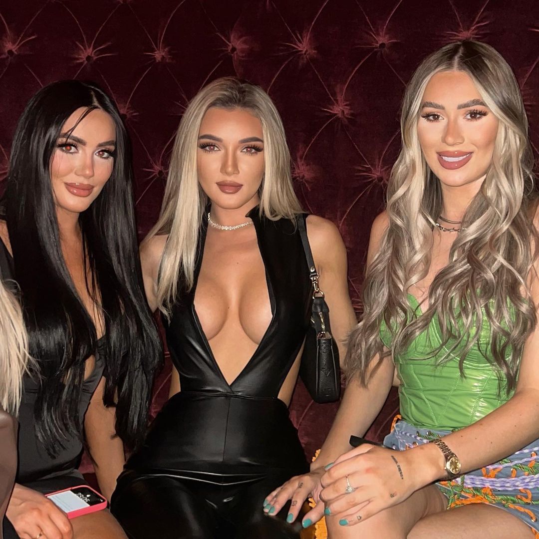 Beaux Raymond poses with a few friends