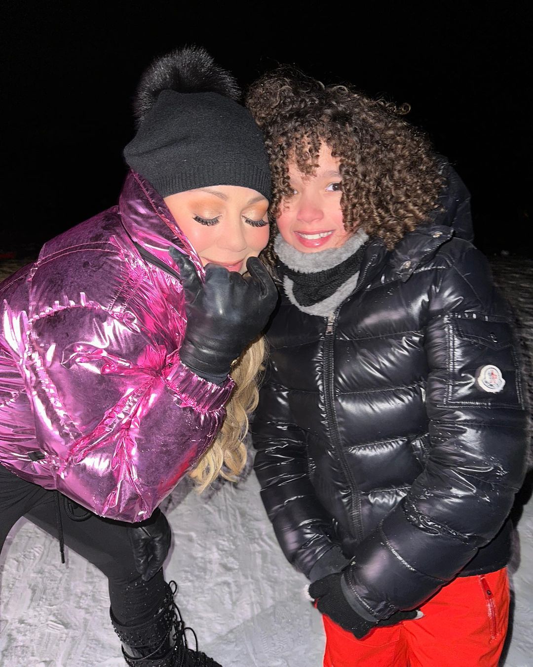 Mariah Carey and son Moroccan